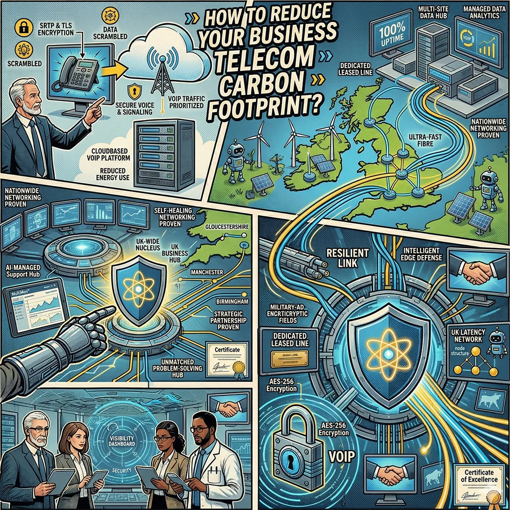 How to reduce business telecom carbon footprint, Multidata - The Great To Work With Telecoms Company